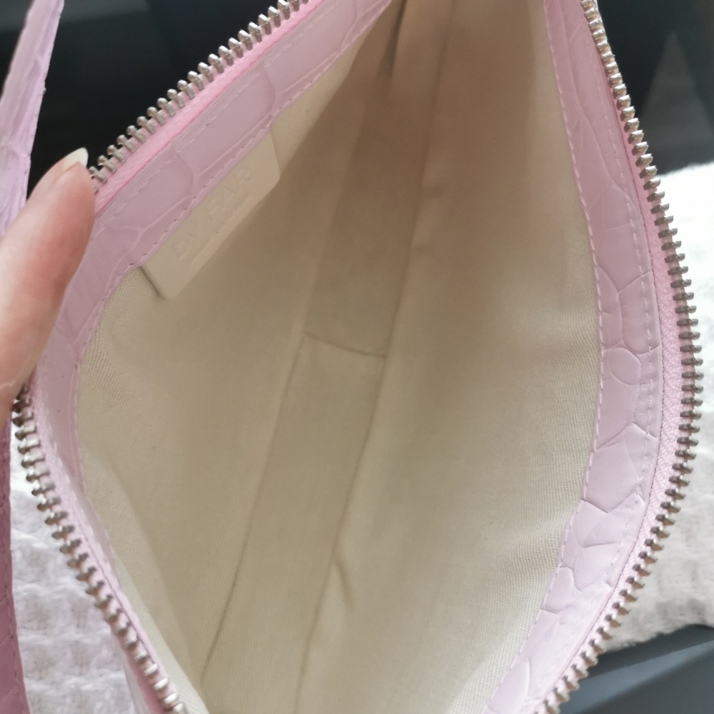 BY FAR Rachel Pink Croco Bag 👛 - Picture 8 of 9